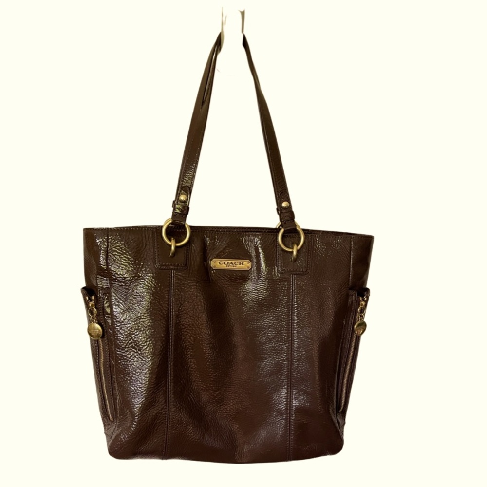 Coach Patent Leather Bag